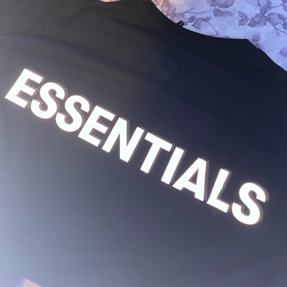COPY - essentials t shirt reflective shirt
